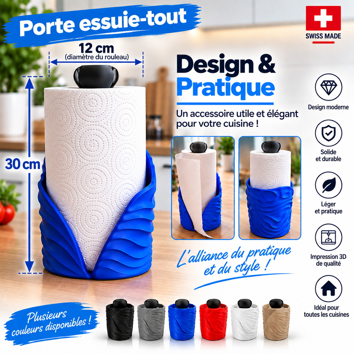 Porte essuie-tout