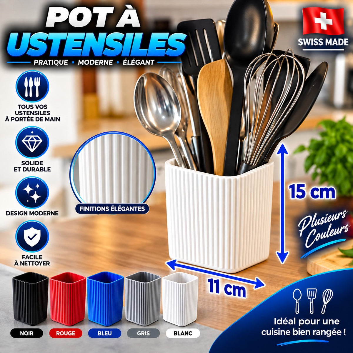 Pot a ustensiles